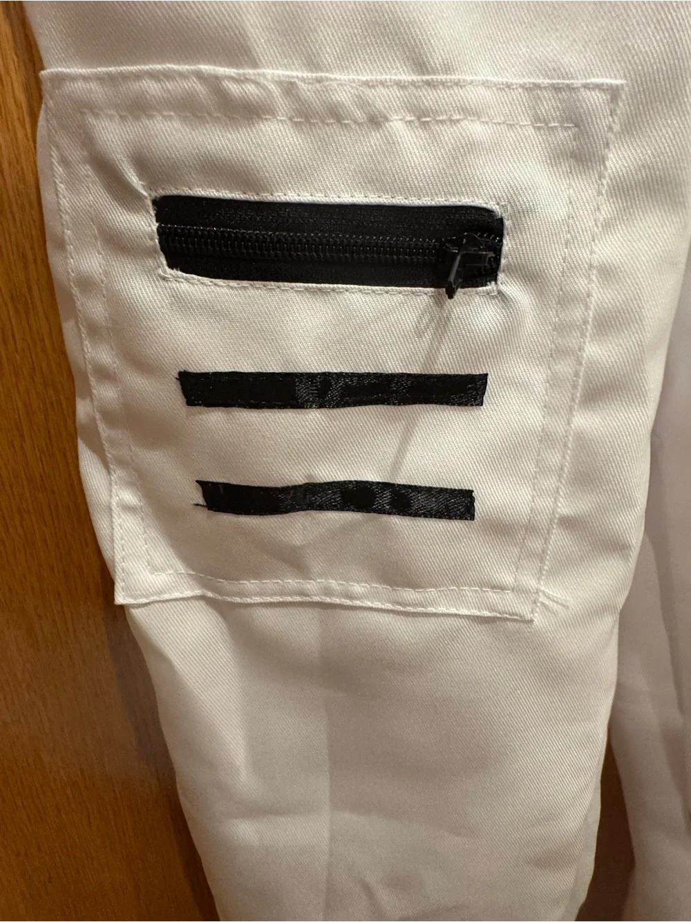 Kids White and Black NASA-Style Astronaut Jumpsuit Costume